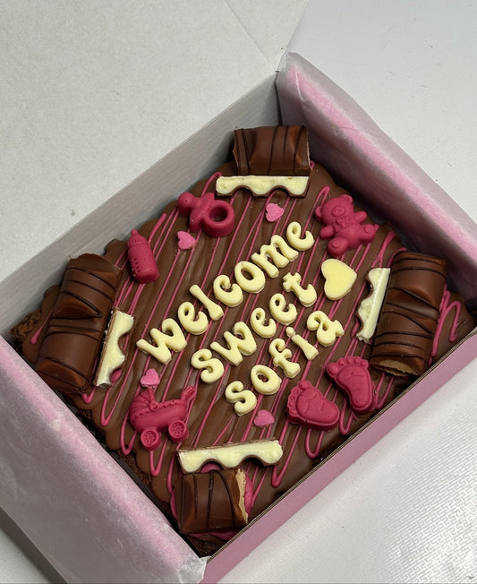 Personalised Brownie Slab