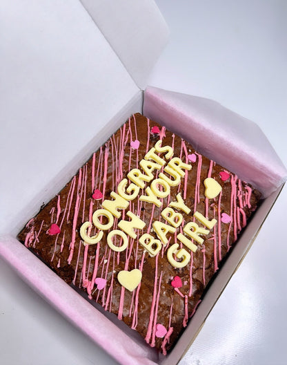 Personalised Brownie Slab